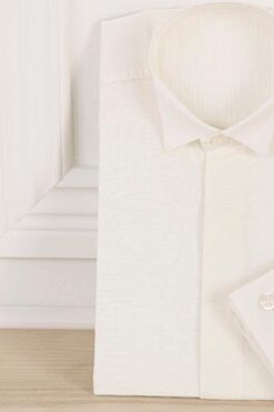 Skjorte til brudesvenn Ivory eller hvitskjorte. ABELONE.NO