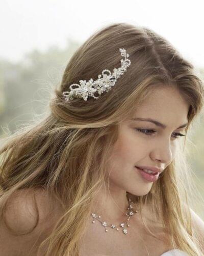 Kjede med blomster til fest og bryllup. 21-336