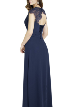 Marine blå kjole blonde - Kjøp Online - ABELONE.NO