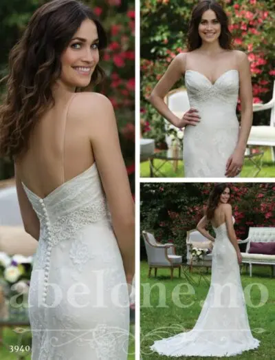 smal brudekjole med blonde 3940 sincerity collage abelone