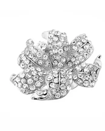 Antique Treasure Cocktail Ring - Clear (R29)