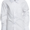 hvit skjorte til gutt med vanlig krave 7