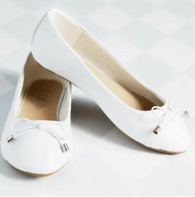 ivory ballerina brudesko med sloyfe
