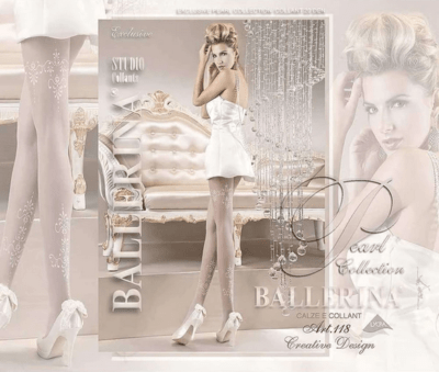ivory brudestrompebukse med floralmonster abelone.no