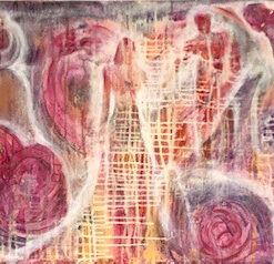 Maleri til salgs "Kjærlighet" 80x60 cm. Lena marie Art