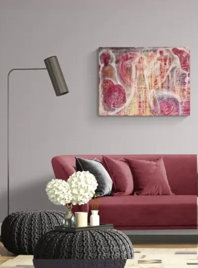 Maleri "Kjærlighet" 80x60 cm
