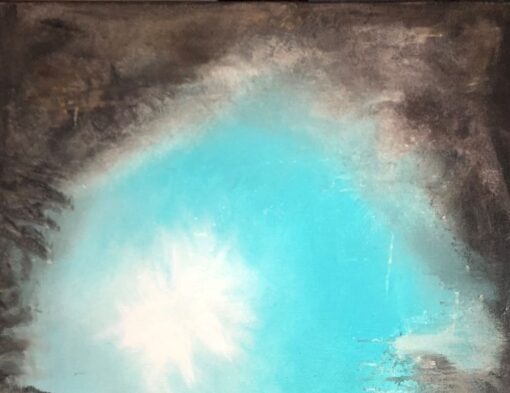 Deep Blue 1 70X100 2021 acrylic on canvas @artbylenamarie 1000pxl 1 1