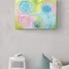 Maleriet fantasy 1. Akrylmaleri på lerret. 70×100 cm Lena Marie Støre Olsen @artbylenamarie