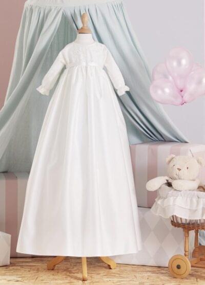 dapskjole til baby ivory sateng LILLY 08 6092 1