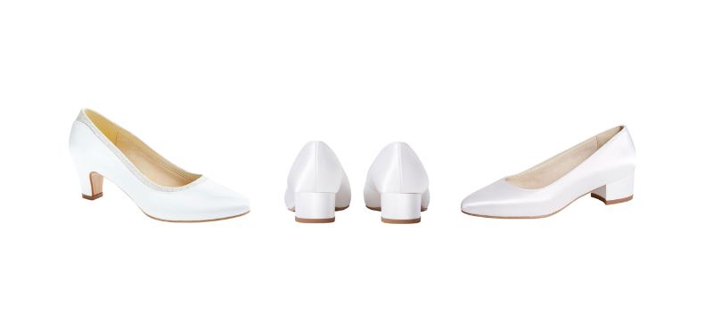 Brudesko til bryllupskjolen